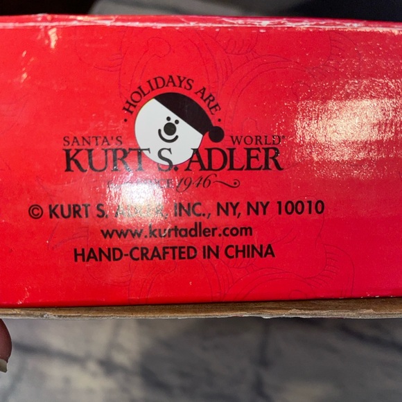 Kurt adler children’s nativity set wooden hand carved set - Picture 4 of 4